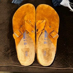 Birkenstock Suede Boston Clog Size 13